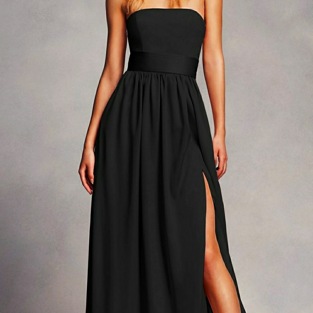 White by Vera Wang Midnight Black Bridesmaid Dress